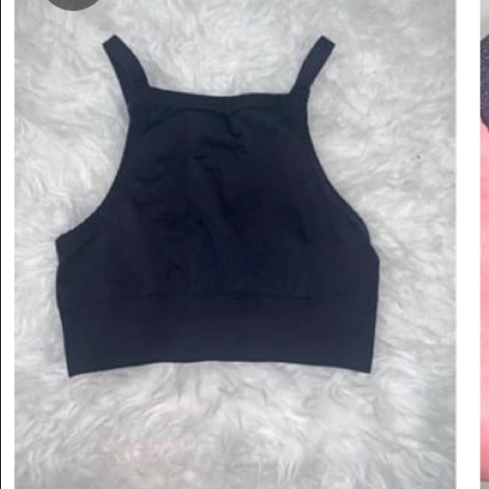 Arie high neck bra